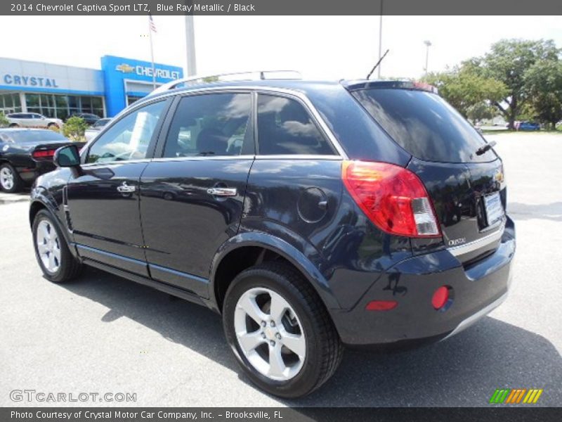 Blue Ray Metallic / Black 2014 Chevrolet Captiva Sport LTZ