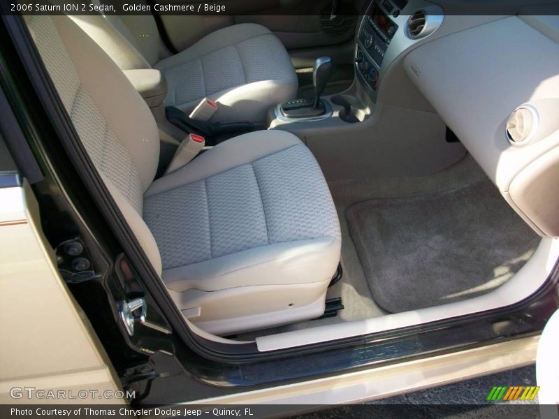 Golden Cashmere / Beige 2006 Saturn ION 2 Sedan