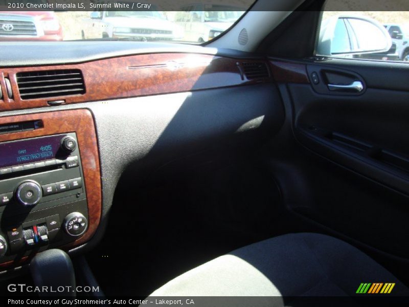 Summit White / Gray 2010 Chevrolet Impala LS