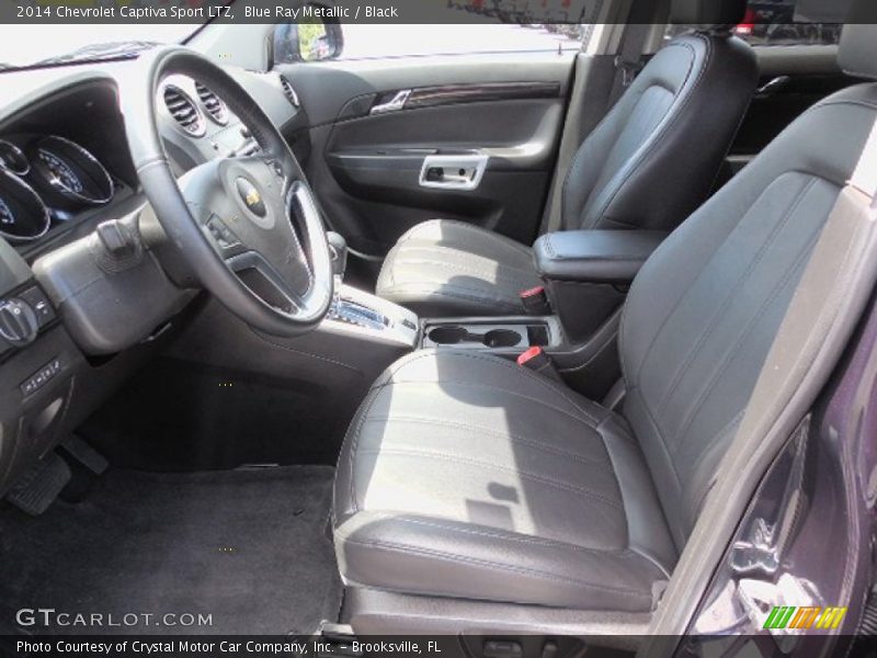 Blue Ray Metallic / Black 2014 Chevrolet Captiva Sport LTZ