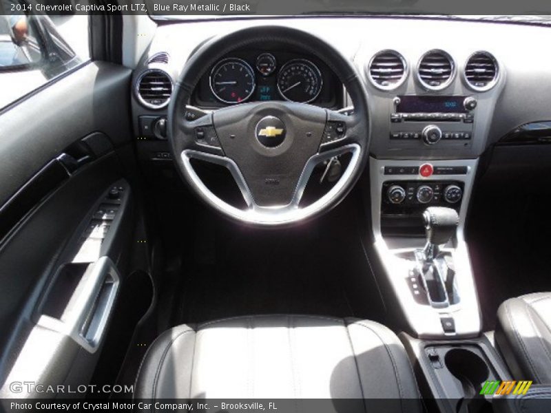 Blue Ray Metallic / Black 2014 Chevrolet Captiva Sport LTZ