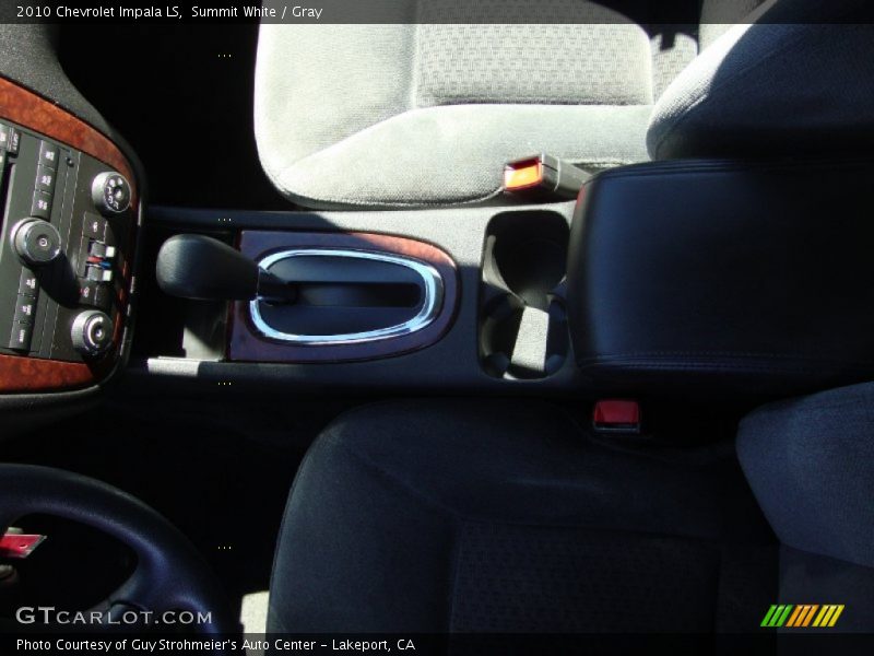 Summit White / Gray 2010 Chevrolet Impala LS