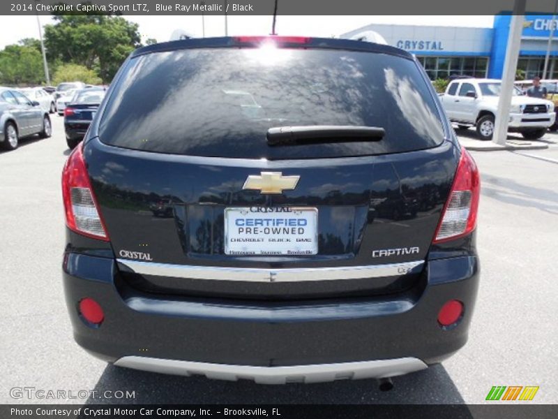 Blue Ray Metallic / Black 2014 Chevrolet Captiva Sport LTZ