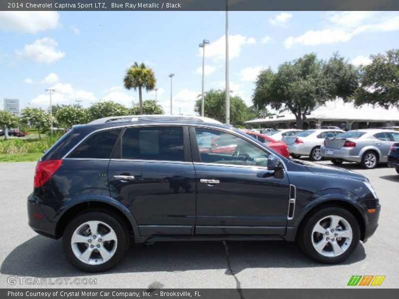 Blue Ray Metallic / Black 2014 Chevrolet Captiva Sport LTZ