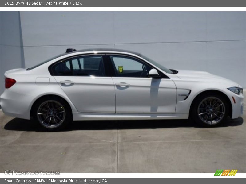  2015 M3 Sedan Alpine White