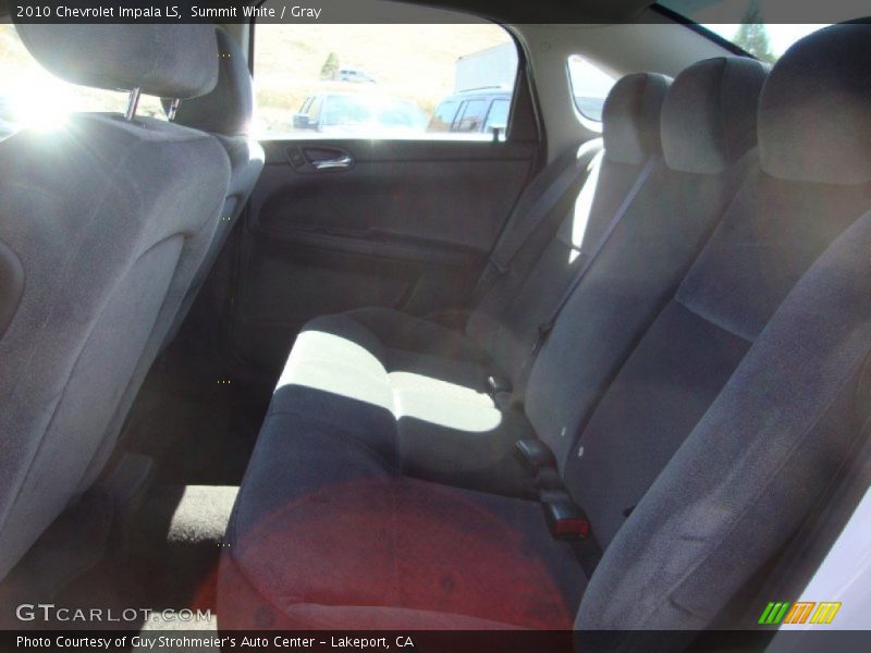 Summit White / Gray 2010 Chevrolet Impala LS