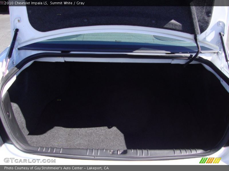 Summit White / Gray 2010 Chevrolet Impala LS