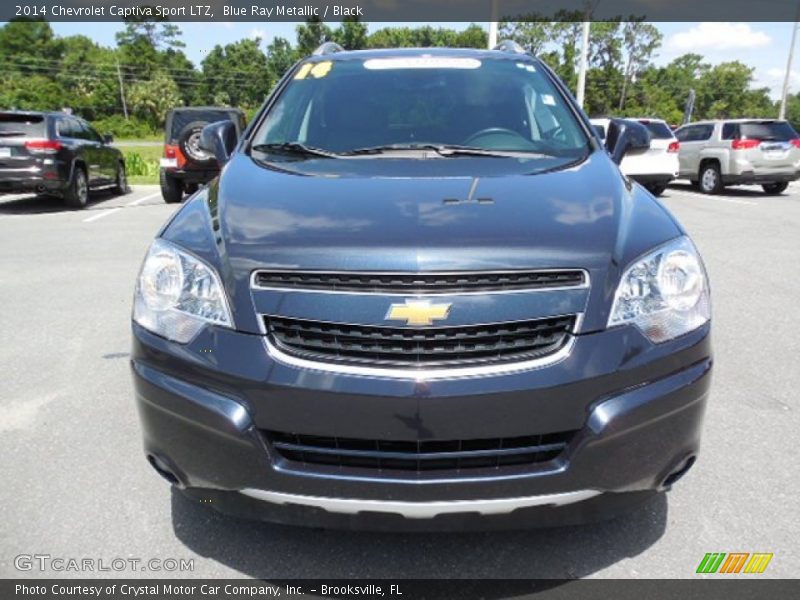 Blue Ray Metallic / Black 2014 Chevrolet Captiva Sport LTZ