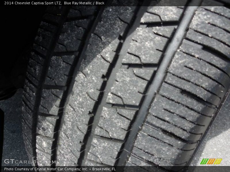 Blue Ray Metallic / Black 2014 Chevrolet Captiva Sport LTZ