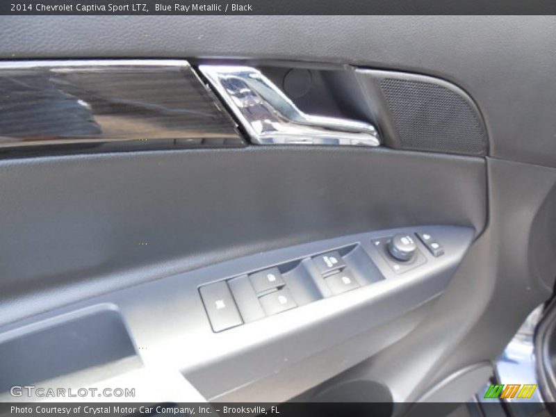 Blue Ray Metallic / Black 2014 Chevrolet Captiva Sport LTZ