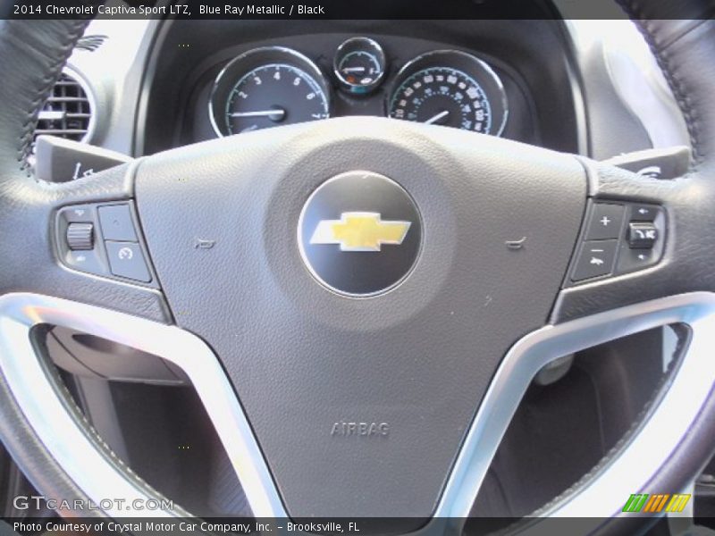 Blue Ray Metallic / Black 2014 Chevrolet Captiva Sport LTZ