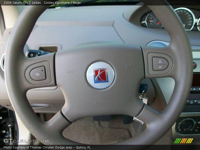 Golden Cashmere / Beige 2006 Saturn ION 2 Sedan