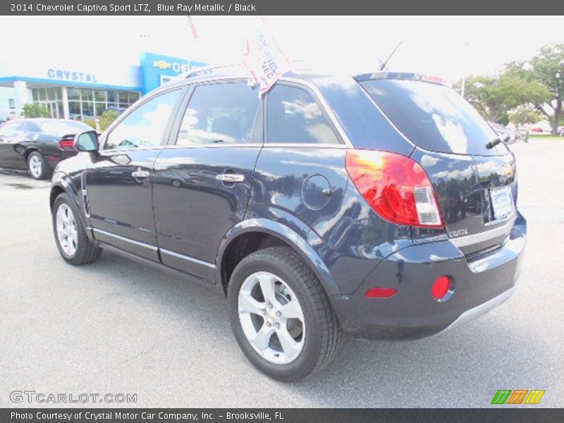 Blue Ray Metallic / Black 2014 Chevrolet Captiva Sport LTZ