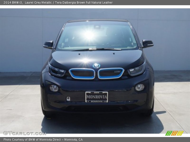 Laurel Grey Metallic / Tera Dalbergia Brown Full Natural Leather 2014 BMW i3