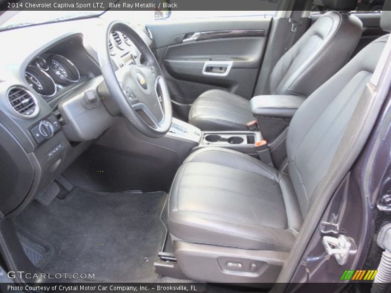 Blue Ray Metallic / Black 2014 Chevrolet Captiva Sport LTZ