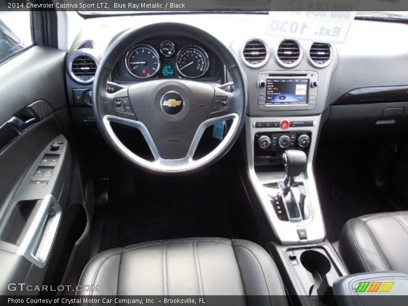 Blue Ray Metallic / Black 2014 Chevrolet Captiva Sport LTZ