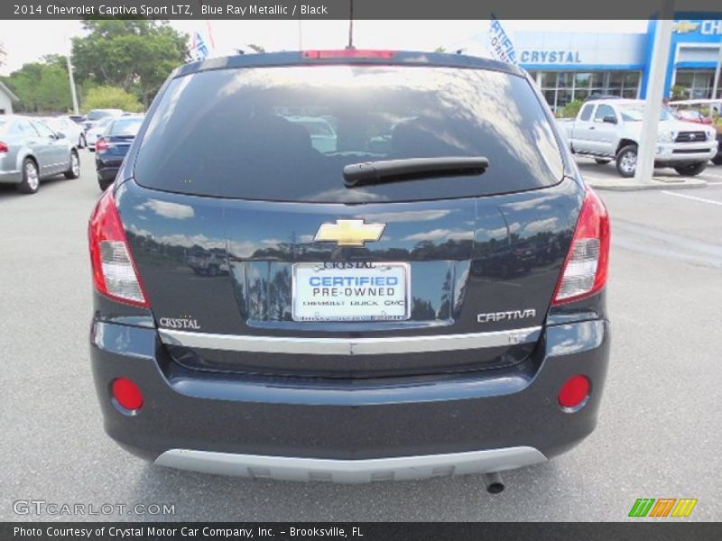 Blue Ray Metallic / Black 2014 Chevrolet Captiva Sport LTZ