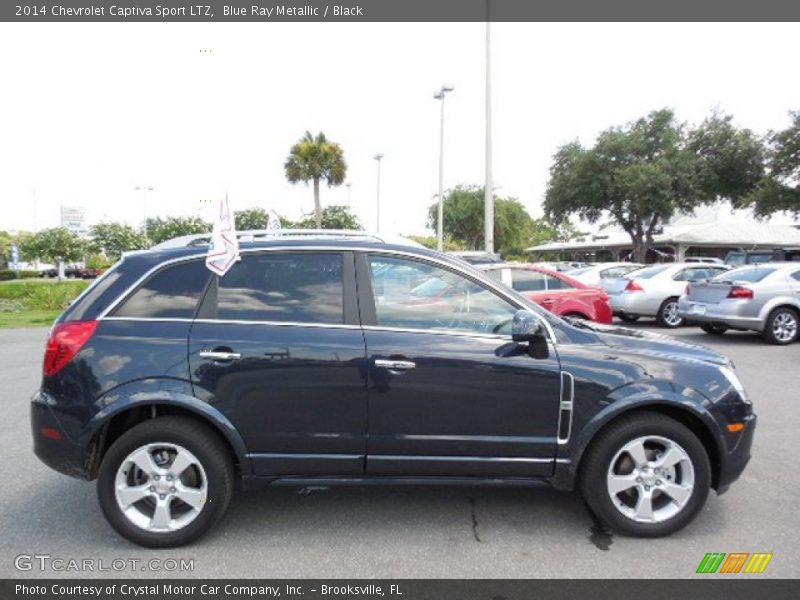 Blue Ray Metallic / Black 2014 Chevrolet Captiva Sport LTZ