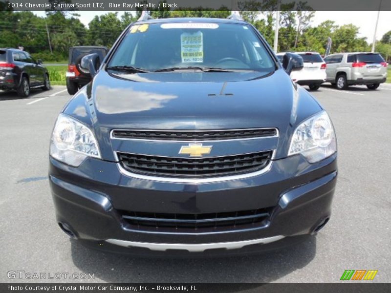 Blue Ray Metallic / Black 2014 Chevrolet Captiva Sport LTZ