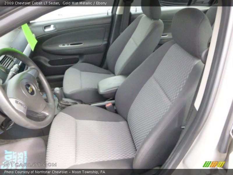 Gold Mist Metallic / Ebony 2009 Chevrolet Cobalt LT Sedan