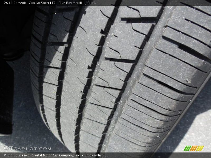 Blue Ray Metallic / Black 2014 Chevrolet Captiva Sport LTZ