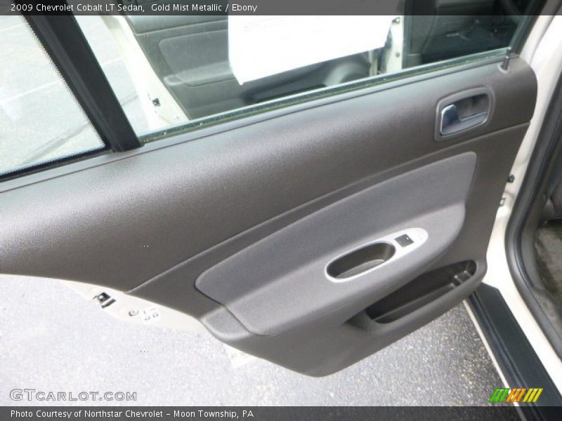 Gold Mist Metallic / Ebony 2009 Chevrolet Cobalt LT Sedan