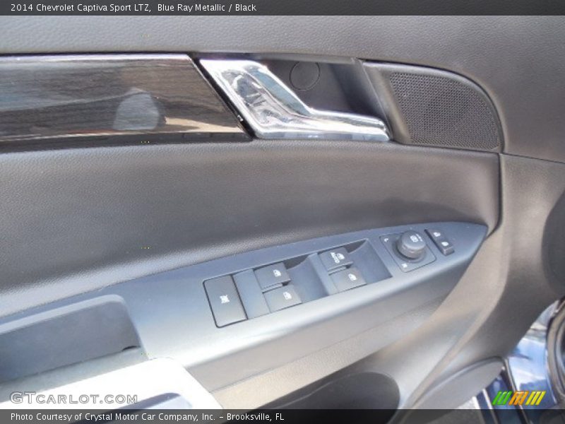 Blue Ray Metallic / Black 2014 Chevrolet Captiva Sport LTZ