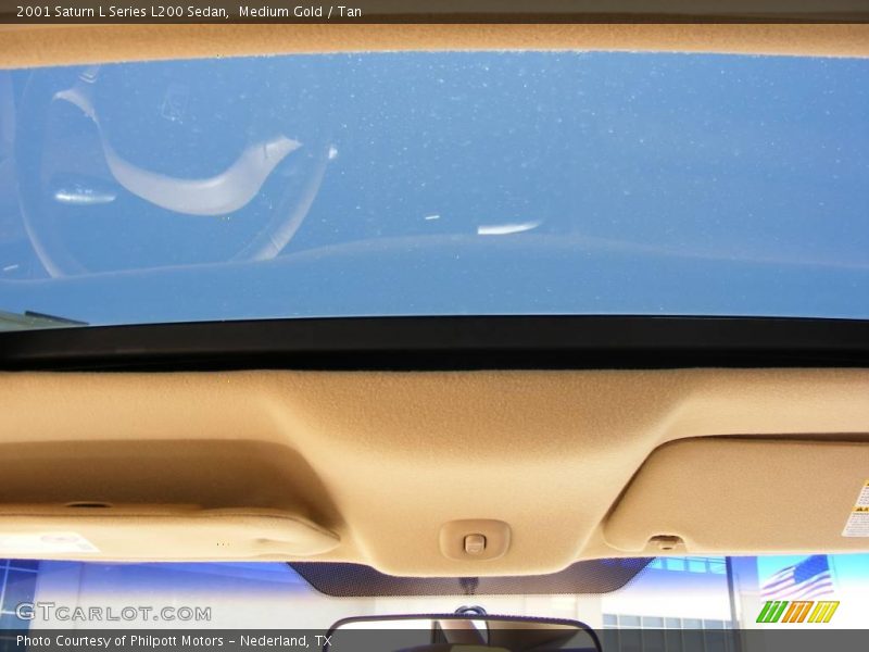 Medium Gold / Tan 2001 Saturn L Series L200 Sedan