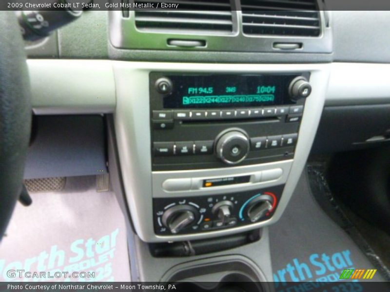 Gold Mist Metallic / Ebony 2009 Chevrolet Cobalt LT Sedan