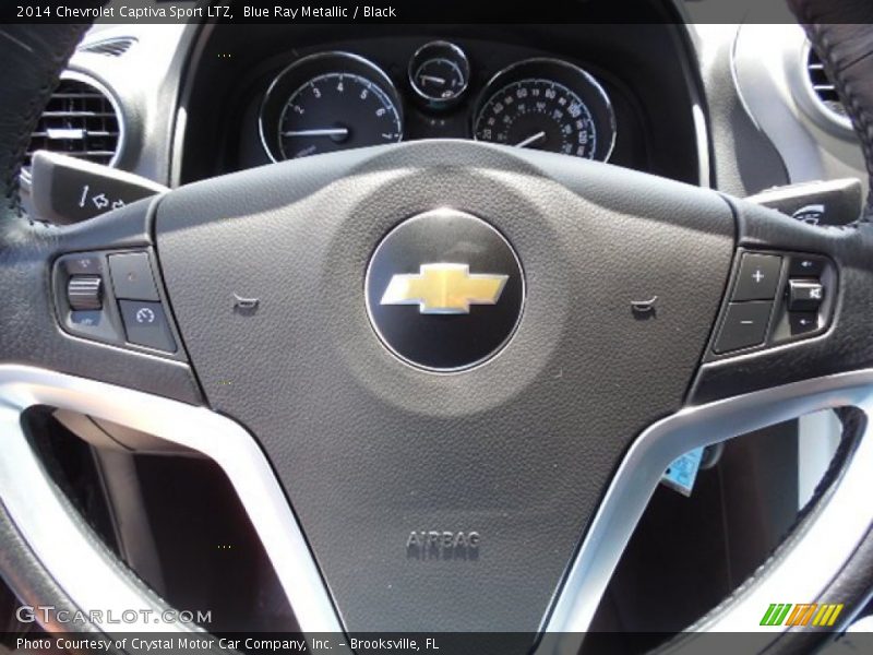 Blue Ray Metallic / Black 2014 Chevrolet Captiva Sport LTZ