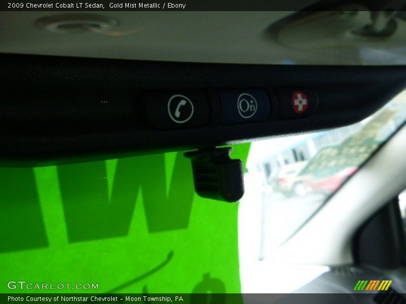 Gold Mist Metallic / Ebony 2009 Chevrolet Cobalt LT Sedan