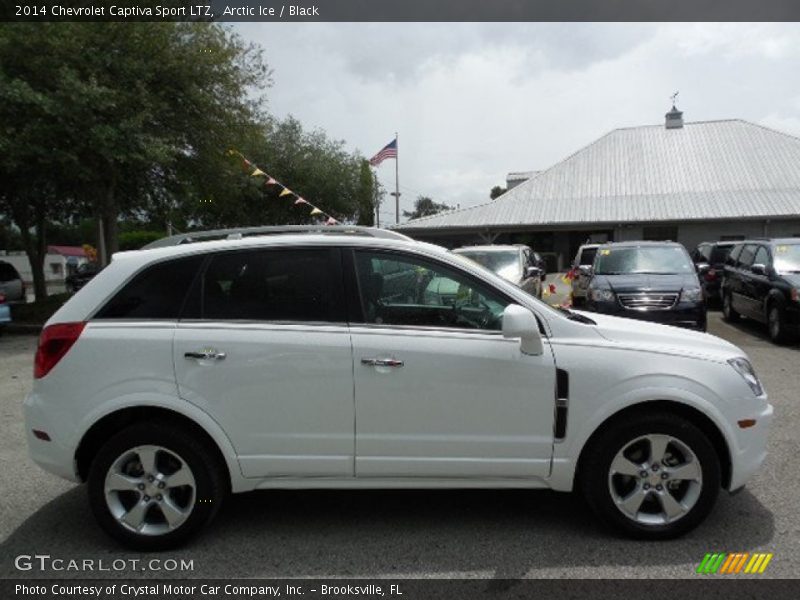 Arctic Ice / Black 2014 Chevrolet Captiva Sport LTZ