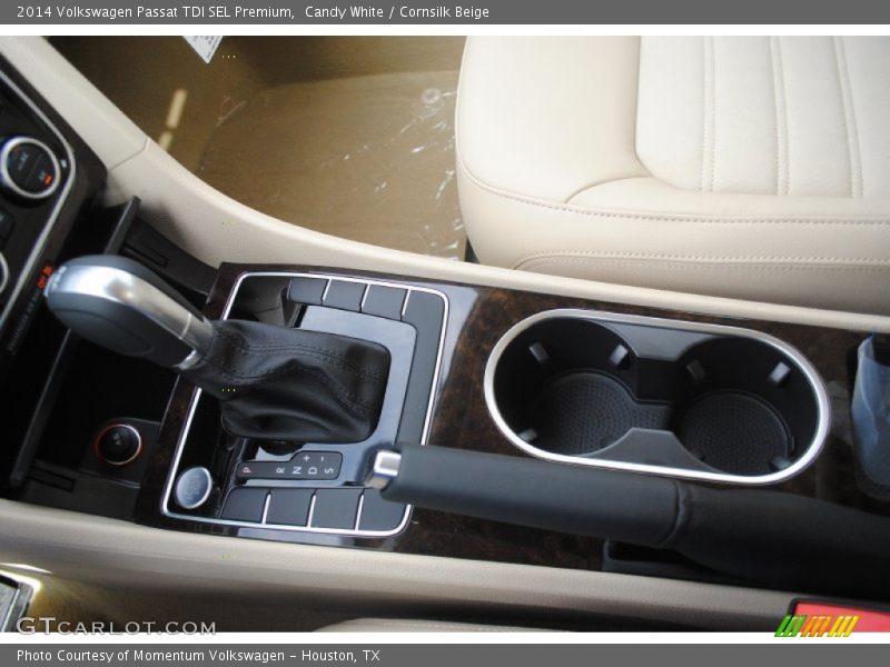 Candy White / Cornsilk Beige 2014 Volkswagen Passat TDI SEL Premium