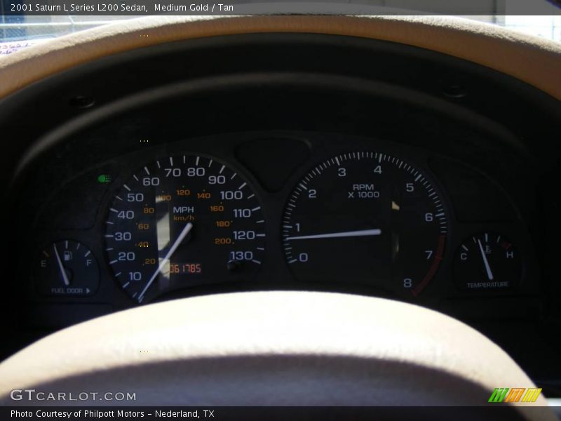 Medium Gold / Tan 2001 Saturn L Series L200 Sedan