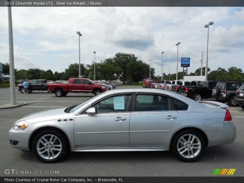 Silver Ice Metallic / Ebony 2013 Chevrolet Impala LTZ