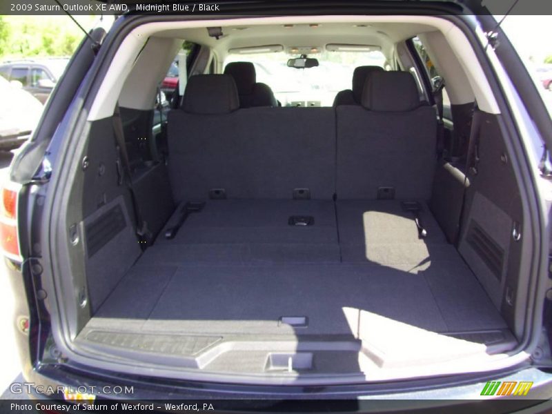 Midnight Blue / Black 2009 Saturn Outlook XE AWD