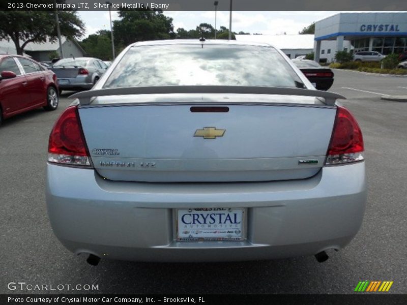 Silver Ice Metallic / Ebony 2013 Chevrolet Impala LTZ
