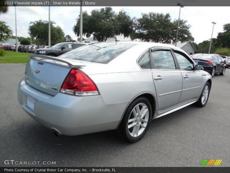 Silver Ice Metallic / Ebony 2013 Chevrolet Impala LTZ