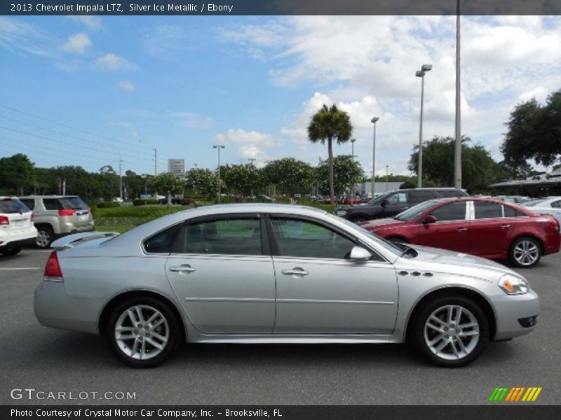 Silver Ice Metallic / Ebony 2013 Chevrolet Impala LTZ