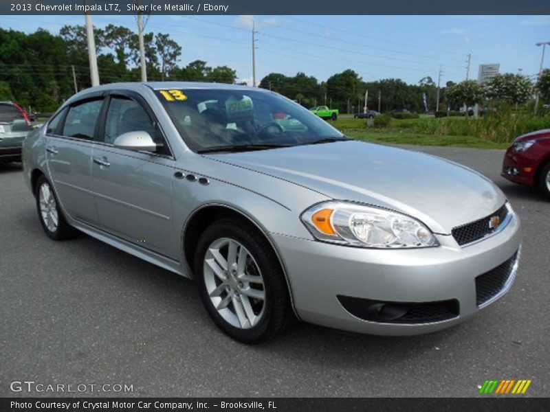 Silver Ice Metallic / Ebony 2013 Chevrolet Impala LTZ