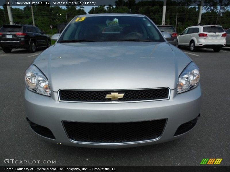 Silver Ice Metallic / Ebony 2013 Chevrolet Impala LTZ