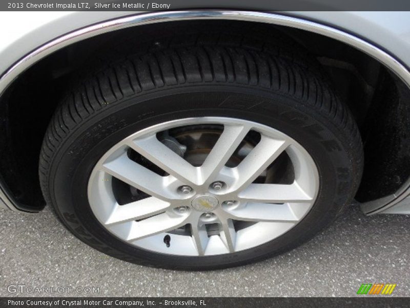 Silver Ice Metallic / Ebony 2013 Chevrolet Impala LTZ