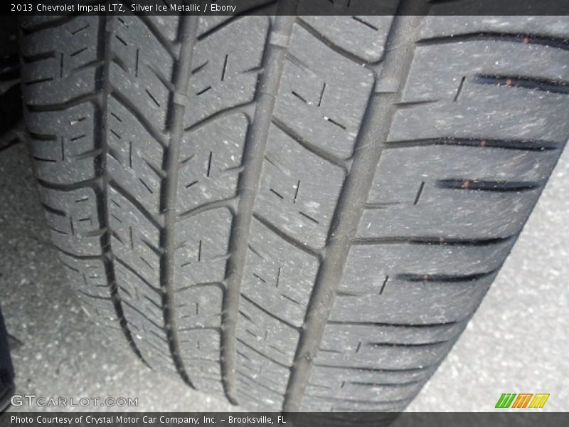 Silver Ice Metallic / Ebony 2013 Chevrolet Impala LTZ