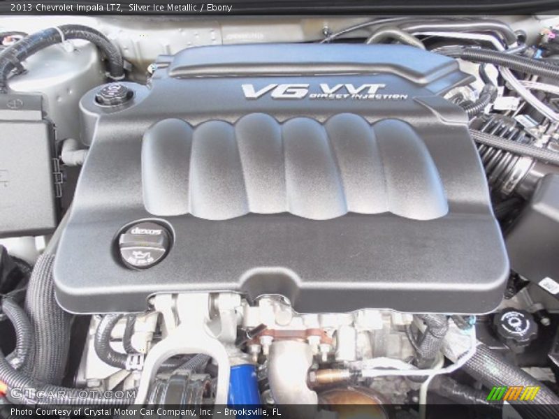 Silver Ice Metallic / Ebony 2013 Chevrolet Impala LTZ