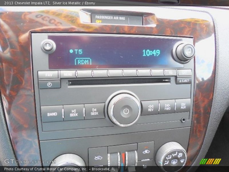 Silver Ice Metallic / Ebony 2013 Chevrolet Impala LTZ