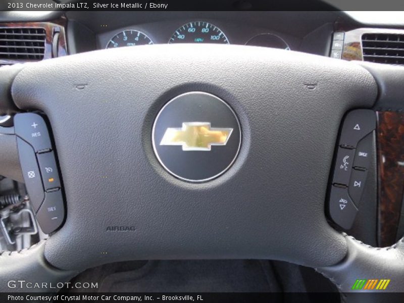 Silver Ice Metallic / Ebony 2013 Chevrolet Impala LTZ