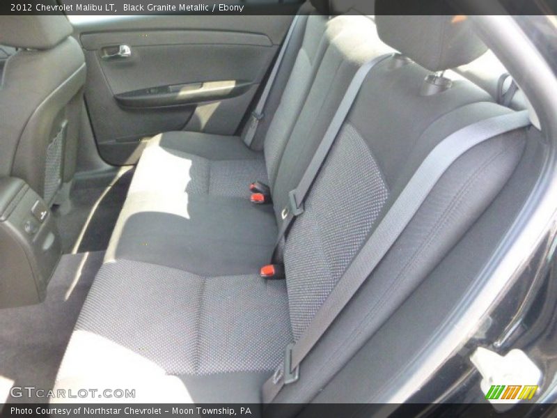 Black Granite Metallic / Ebony 2012 Chevrolet Malibu LT