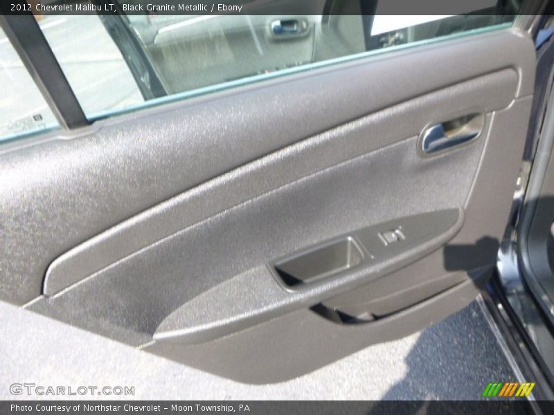 Black Granite Metallic / Ebony 2012 Chevrolet Malibu LT