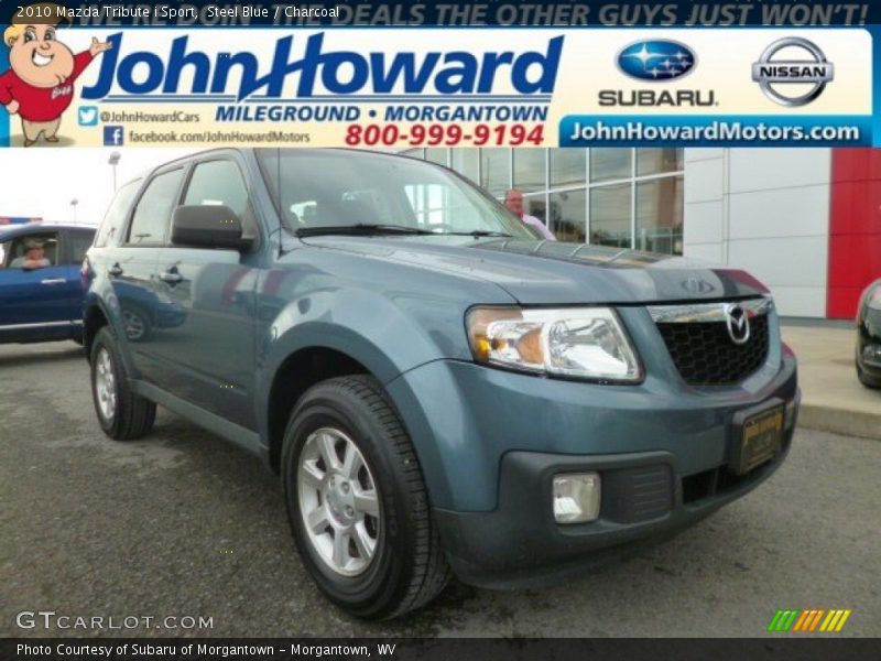Steel Blue / Charcoal 2010 Mazda Tribute i Sport