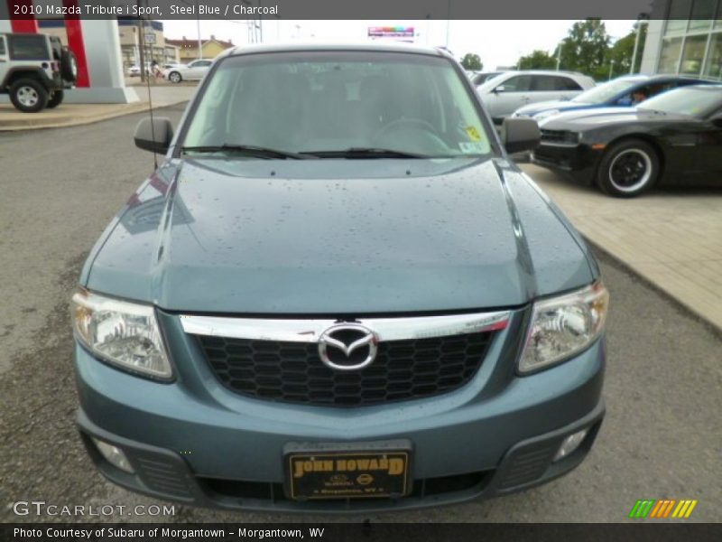 Steel Blue / Charcoal 2010 Mazda Tribute i Sport